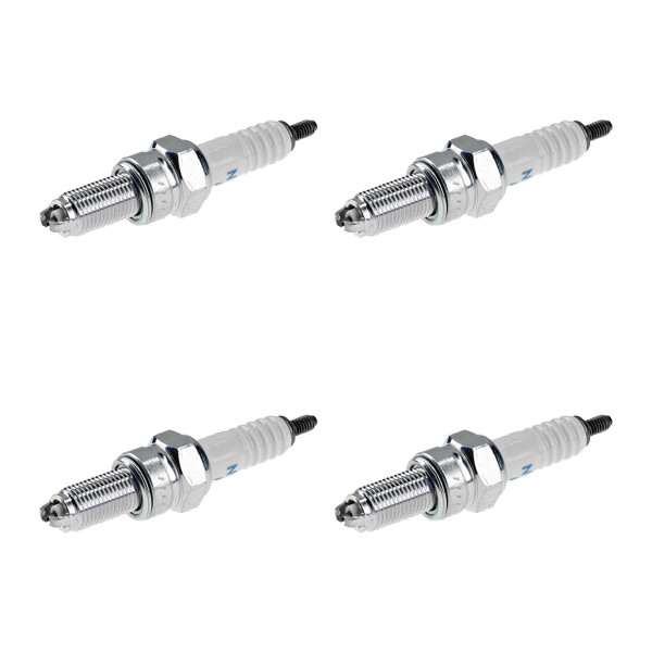 4 Spark Plugs fixed SAE connection NGK aftermarket expertise for RENAULT MEGANE