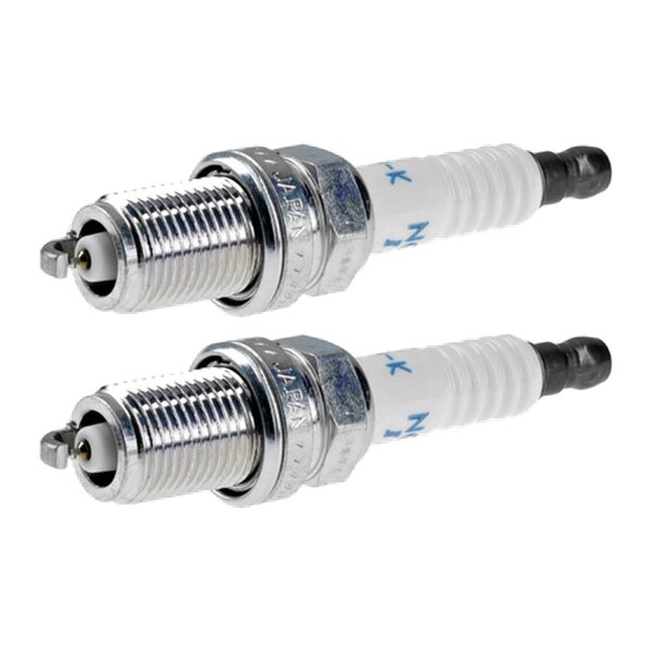 2 Spark Plugs fixed SAE connection NGK IAM expertise for MITSUBISHI PAJERO