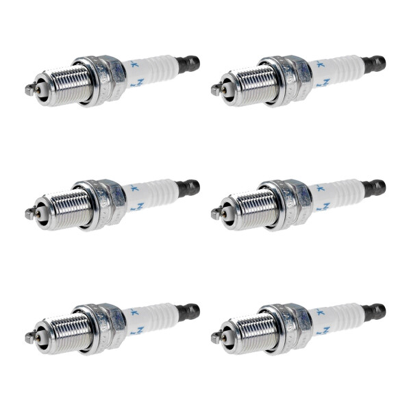 6 Spark Plugs fixed SAE connection NGK IAM expertise for MITSUBISHI PAJERO