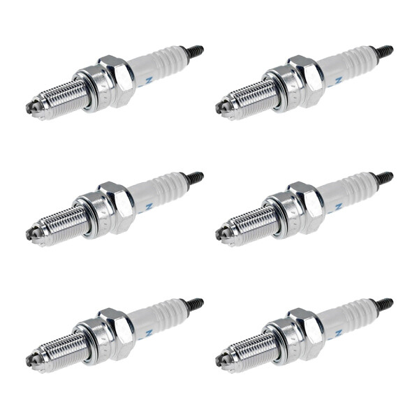6 Spark Plugs fixed SAE connection NGK suitable for e.g. MITSUBISHI LANCER