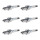 6 Spark Plugs fixed SAE connection NGK aftermarket expertise for HONDA