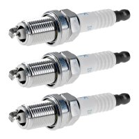 3 Spark Plugs fixed SAE connection NGK suitable for...