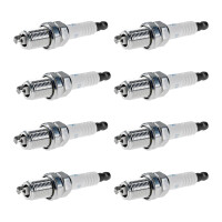 8 Spark Plugs fixed SAE connection NGK suitable for...
