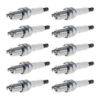 10 Spark Plugs fixed SAE connection NGK suitable for...
