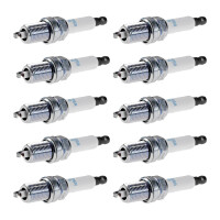 10 Spark Plugs fixed SAE connection NGK IAM expertise for...
