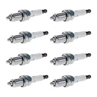8 Spark Plugs fixed SAE connection NGK aftermarket...