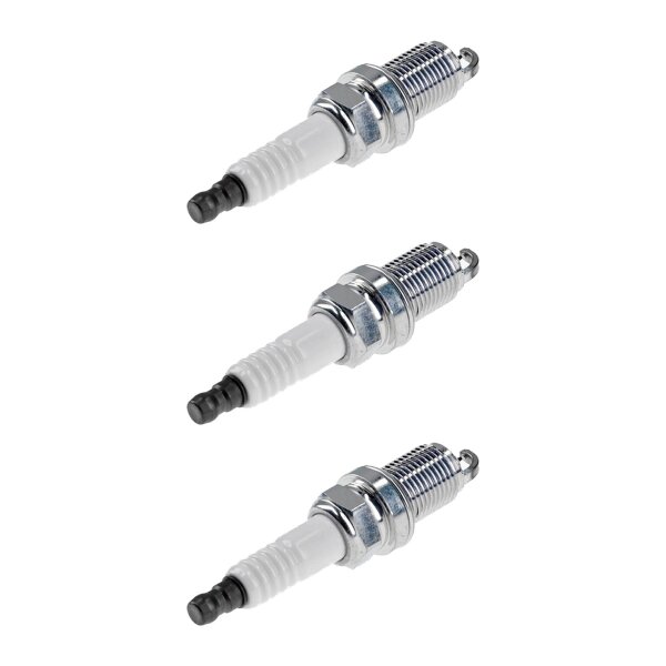 3 Spark Plugs fixed SAE connection NGK aftermarket expertise for e.g. MAZDA 626