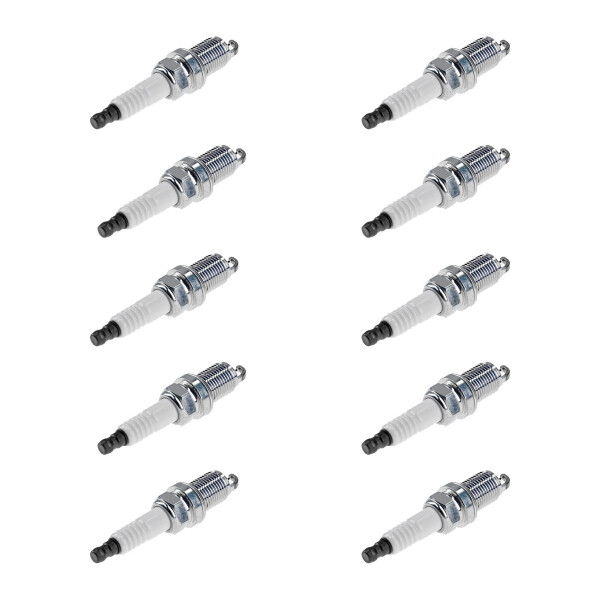 10 Spark Plugs fixed SAE connection NGK aftermarket expertise for e.g. MAZDA 626