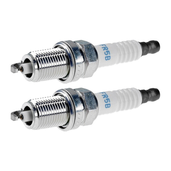 2 Spark Plugs fixed SAE connection NGK suitable for e.g. MITSUBISHI SPACE