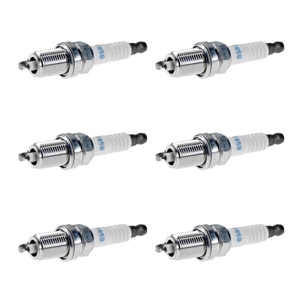 6 Spark Plugs fixed SAE connection NGK suitable for e.g. MITSUBISHI SPACE