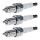 3 Spark Plugs fixed SAE connection NGK suitable for HONDA CIVIC and others