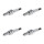4 Spark Plugs fixed SAE connection NGK aftermarket expertise for HONDA