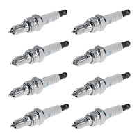 8 Spark Plugs fixed SAE connection NGK aftermarket...
