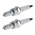 2 Spark Plugs 1-mass electrode NGK Aftermarket-Expertise fits HONDA