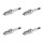 4 Spark Plugs fixed SAE connection NGK suitable for FORD FOCUS and others