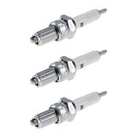 3 Spark Plugs with flat seal seat NGK aftermarket...