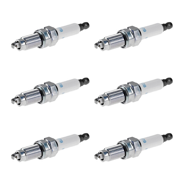 6 Spark Plugs fixed SAE connection NGK aftermarket expertise for e.g. AUDI TT