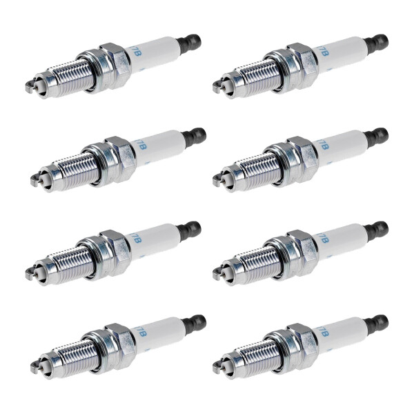 8 Spark Plugs fixed SAE connection NGK aftermarket expertise for e.g. AUDI TT