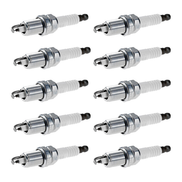 10 Spark Plugs fixed SAE connection NGK IAM expertise for various vehicles