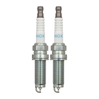 2 Spark Plugs with flat seal seat 4.7 Ohm NGK suitable...