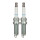 2 Spark Plugs with flat seal seat 4.7 Ohm NGK suitable for MAZDA CX-30