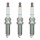 3 Spark Plugs with flat seal seat 4.7 Ohm NGK suitable for MAZDA CX-30