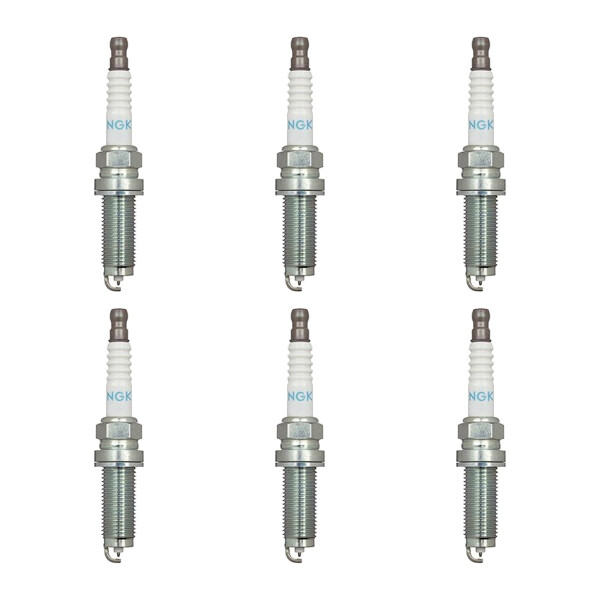 6 Spark Plugs with flat seal seat 4.7 Ohm NGK suitable for MAZDA CX-30