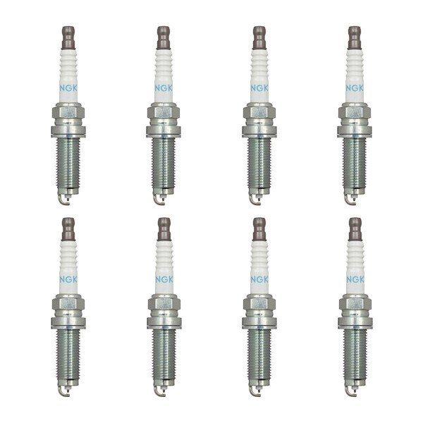 8 Spark Plugs with flat seal seat 4.7 Ohm NGK suitable for MAZDA CX-30