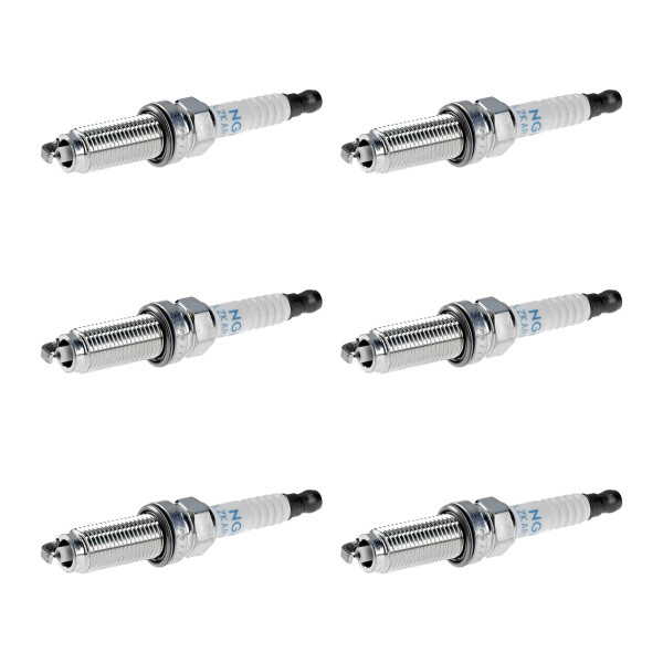 6 Spark Plugs with flat seal seat NGK suitable for HONDA CIVIC and others