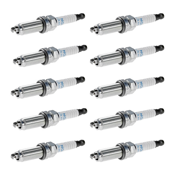 10 Spark Plugs with flat seal seat NGK suitable for HONDA CIVIC and others