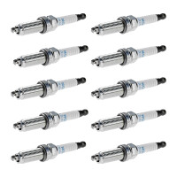 10 Spark Plugs with flat seal seat NGK suitable for HONDA...