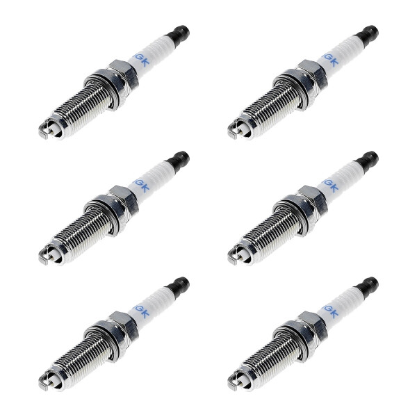 6 Spark Plugs fixed SAE connection NGK aftermarket expertise for e.g. HONDA CR-V