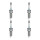 4 Spark Plugs fixed SAE connection NGK IAM-Expertise for e.g. MITSUBISHI COLT
