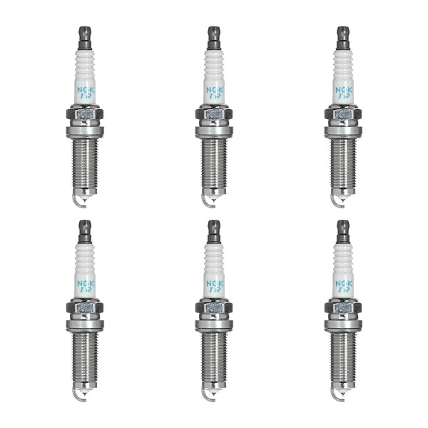 6 Spark Plugs fixed SAE connection NGK IAM-Expertise for e.g. MITSUBISHI COLT