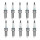 10 Spark Plugs fixed SAE connection NGK IAM-Expertise for e.g. MITSUBISHI COLT