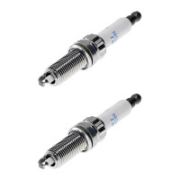 2 Spark Plugs with flat seal seat NGK suitable for...