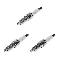 3 Spark Plugs with flat seal seat NGK suitable for...