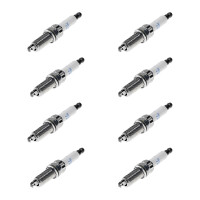 8 Spark Plugs with flat seal seat NGK suitable for...