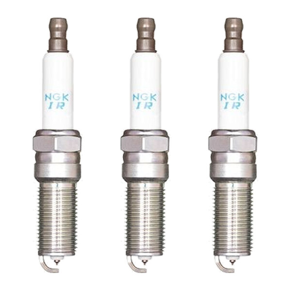 3 Spark Plugs with cone seal seat NGK IAM expertise for e.g. OPEL INSIGNIA