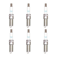 6 Spark Plugs with cone seal seat NGK IAM expertise for...