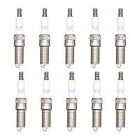 10 Spark Plugs with cone seal seat NGK IAM expertise for...