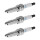 3 Spark Plugs fixed SAE connection NGK aftermarket expertise for e.g. AUDI A8