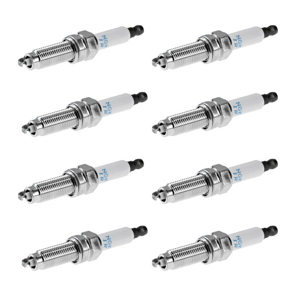 8 Spark Plugs fixed SAE connection NGK aftermarket expertise for e.g. AUDI A8