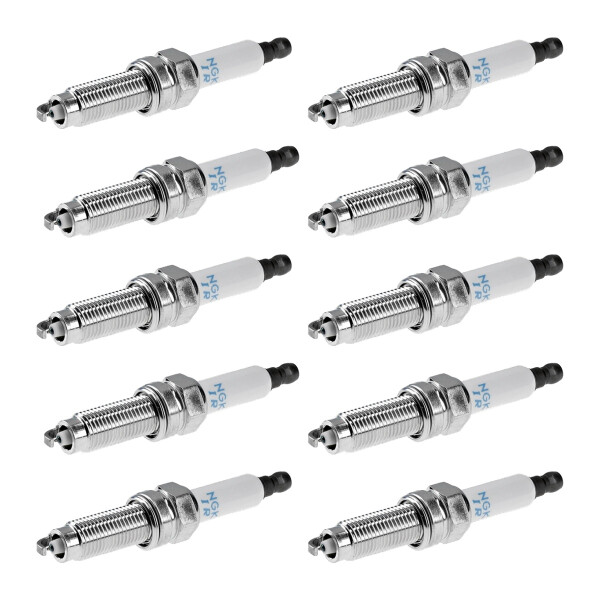 10 Zündkerzen fester SAE-Anschluss NGK Aftermarket-Expertise für u.a. AUDI A8
