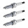 3 Spark Plugs fixed SAE connection NGK suitable for e.g. ALFA ROMEO GIULIA