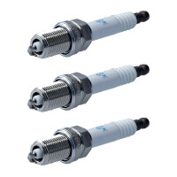 3 Spark Plugs with flat seal seat NGK suitable for SUZUKI...