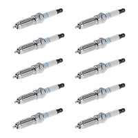 10 Spark Plugs with cone seal seat NGK suitable for FORD...