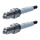 2 Spark Plugs with flat seal seat NGK suitable for PEUGEOT 308 and others