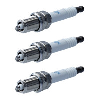3 Spark Plugs with flat seal seat NGK suitable for...