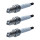 3 Spark Plugs with flat seal seat NGK suitable for PEUGEOT 308 and others